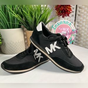 Womens MICHAEL Michael Kors Stanton Suede Trainer Sneakers- Size 7